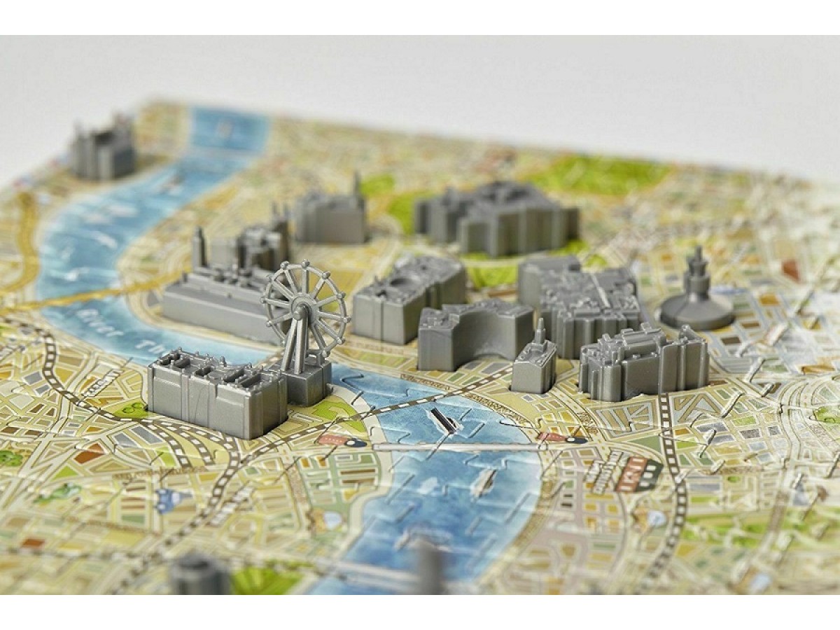 4D Puzzle London Mini 174 bitar 4D Puzzle London Mini 174 bitar